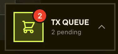 Batch execution review screen